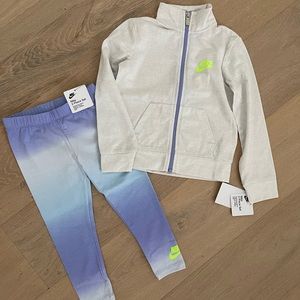 Girls Nike matching tracksuit